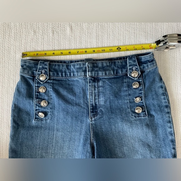 Talbots Blue Ankle Cropped Jeans - Picture 6 of 8